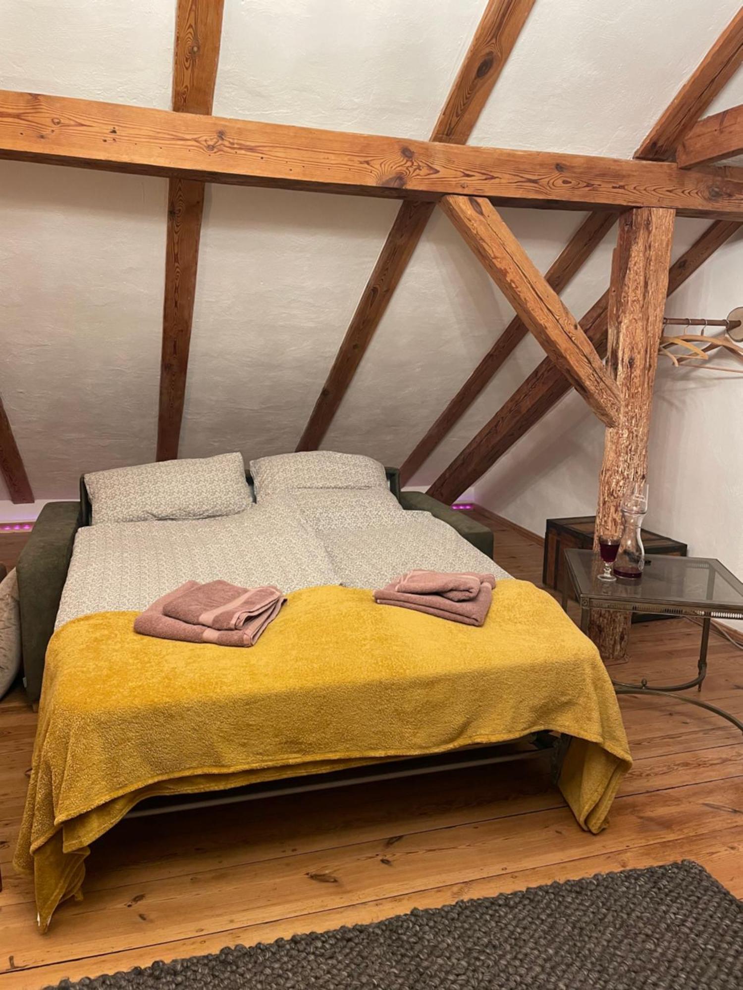 Ferienwohnung Quartier Im Gutshaus Wustermark Exterior foto