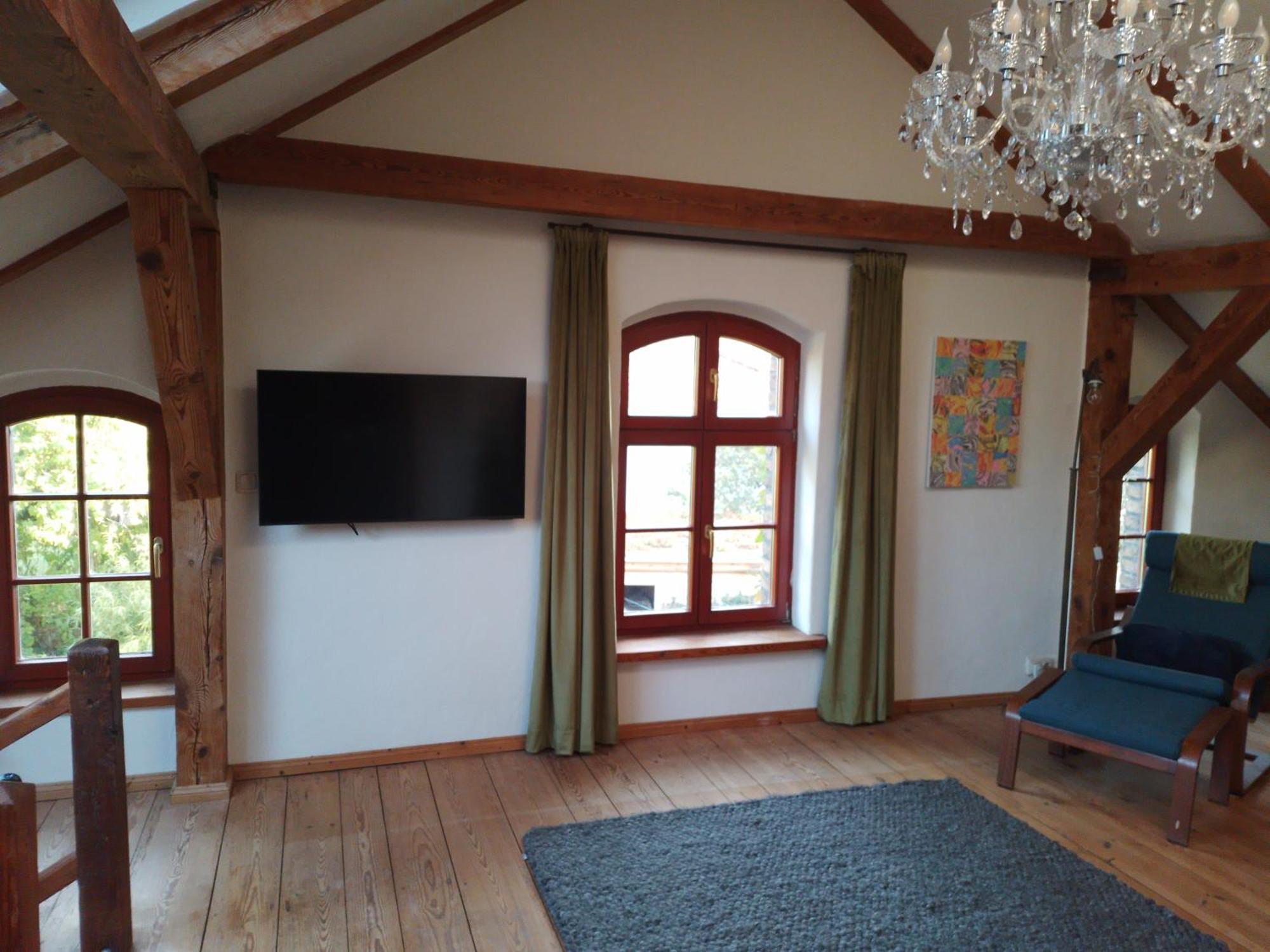 Ferienwohnung Quartier Im Gutshaus Wustermark Exterior foto