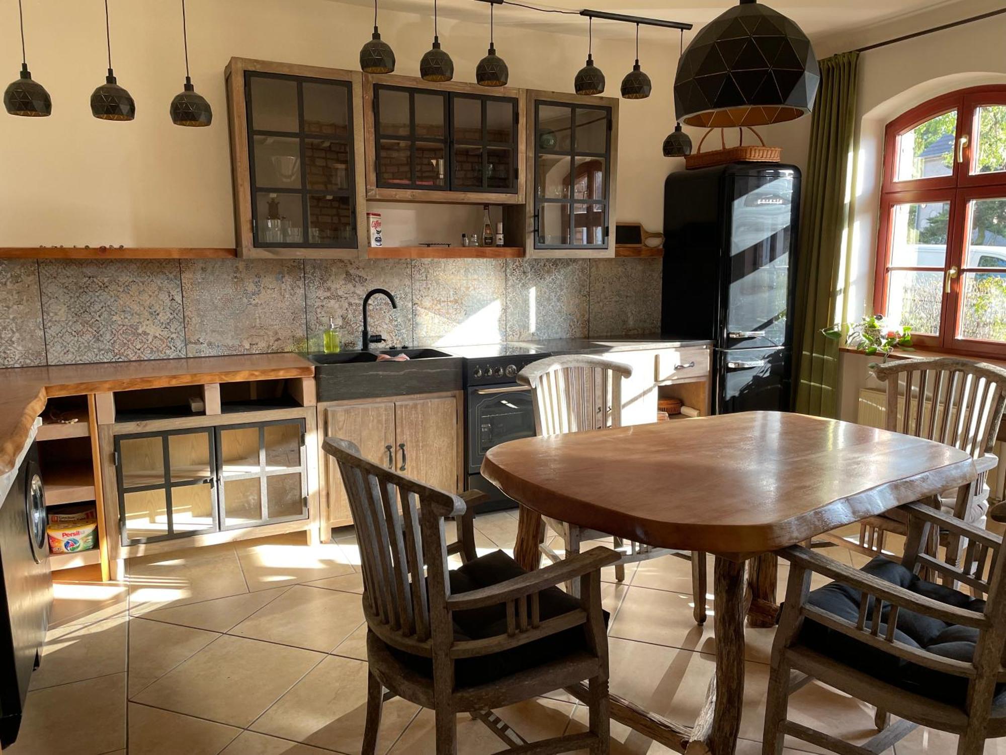 Ferienwohnung Quartier Im Gutshaus Wustermark Exterior foto